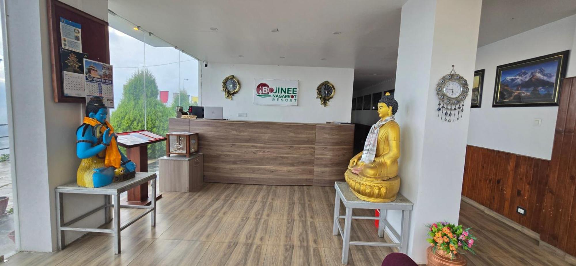 Bojinee Nagarkot Resort Buitenkant foto